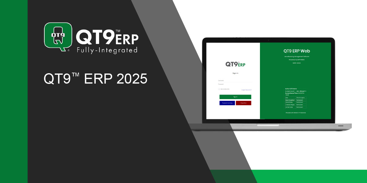 QT9 ERP 2025 Software Update
