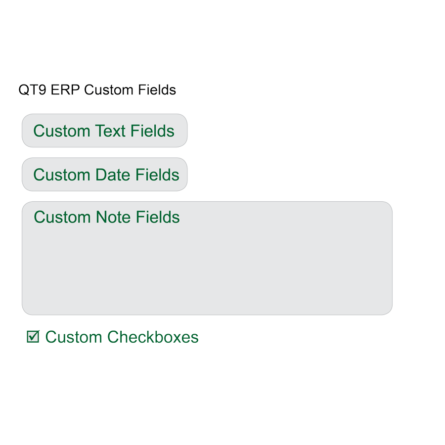 ERP Custom Fields